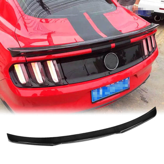 Fits for Ford Mustang GT Coupe 2015-2016 Carbon Fiber Rear Spoiler