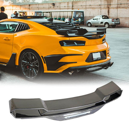 Fits for Chevrolet Camaro Coupe Carbon Fiber Rear Trunk Spoiler Wing Lip
