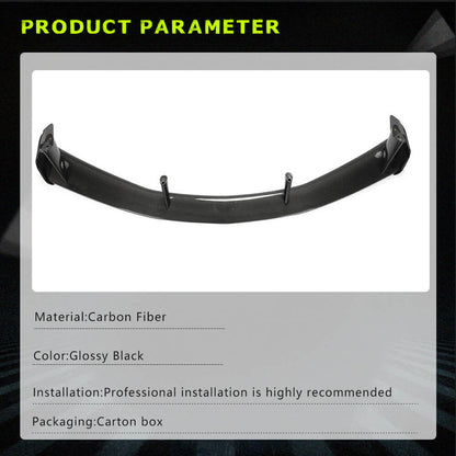 Fits for Chevrolet Corvette C8 Carbon Fiber Rear Trunk Spoiler Wing Lip