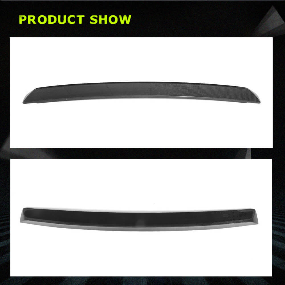 Fits for Dodge Challenger 08-14 Carbon Fiber Rear Door Trunk Lid Tail Wing Trim Factory Outlet