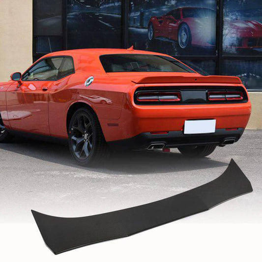 Fits for Dodge Challenger Coupe 15-19 Carbon Fiber Rear Trunk Spoiler Wing Lip