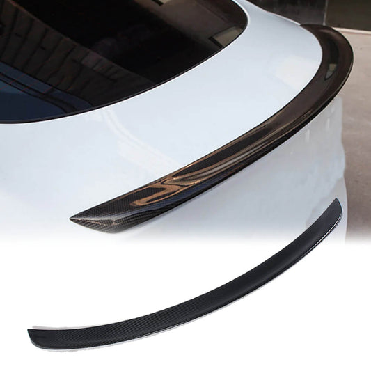 Fits for Tesla Model S Pre-facelift Carbon Fiber Rear Trunk Spoiler Wing