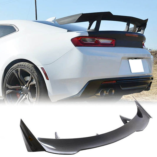Fits for Chevrolet Camaro Coupe Carbon Fiber Rear Trunk Spoiler Wing Lip
